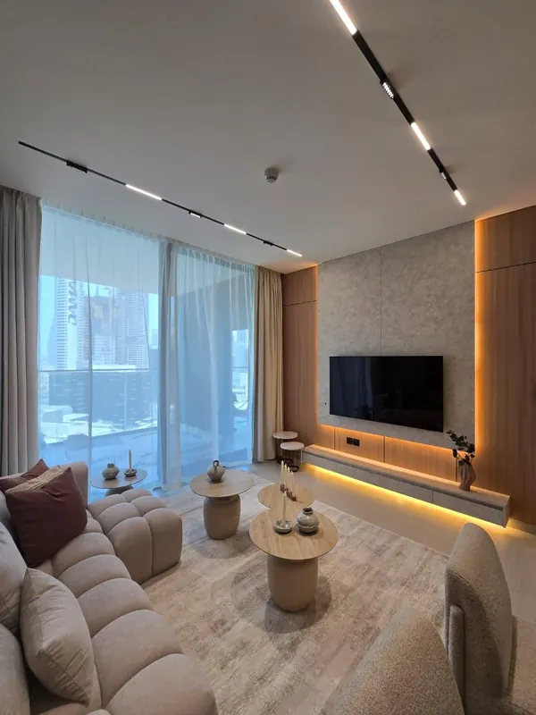 Living — furnished by Nuwah Interiors