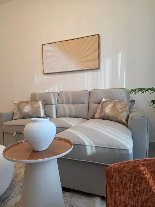 Living — furnished by Nuwah Interiors