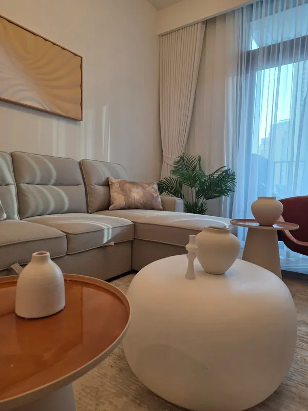 Living — furnished by Nuwah Interiors