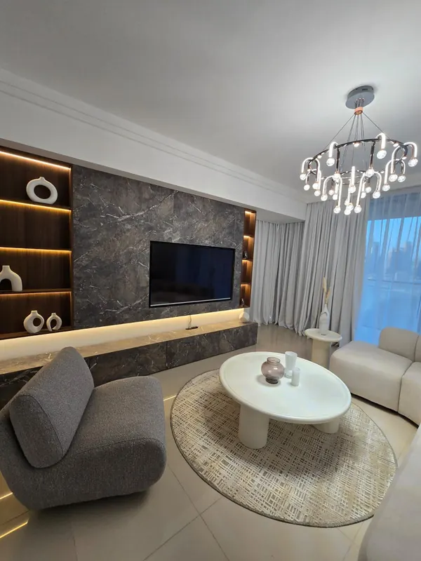 Living — furnished by Nuwah Interiors