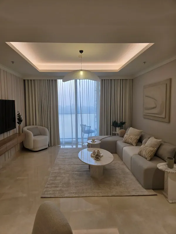 Living — furnished by Nuwah Interiors