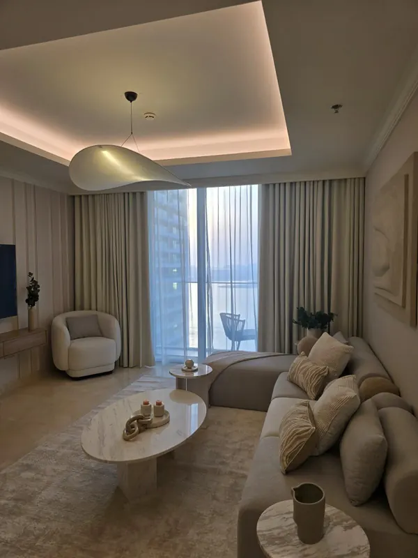 Living — furnished by Nuwah Interiors