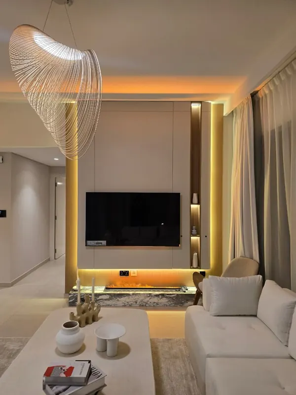 Living — furnished by Nuwah Interiors