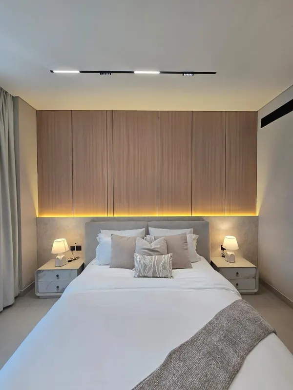 Bedroom — furnished by Nuwah Interiors