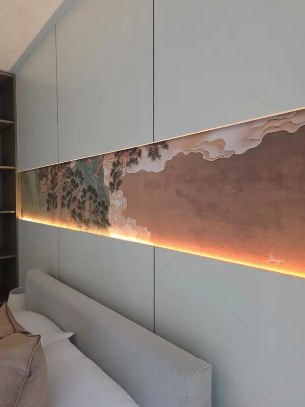 Bedroom — furnished by Nuwah Interiors