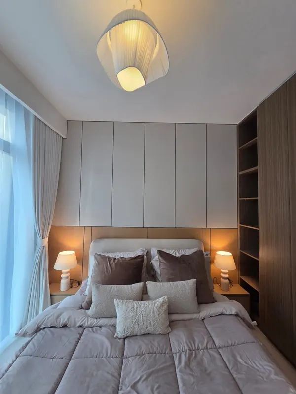 Bedroom — furnished by Nuwah Interiors