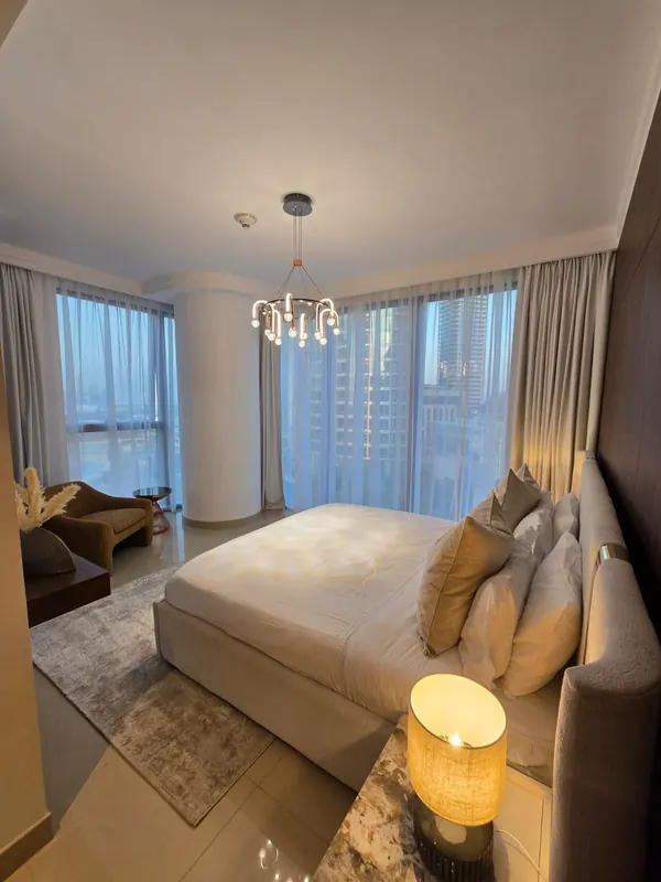 Bedroom — furnished by Nuwah Interiors