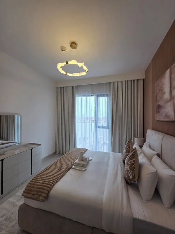 Bedroom — furnished by Nuwah Interiors