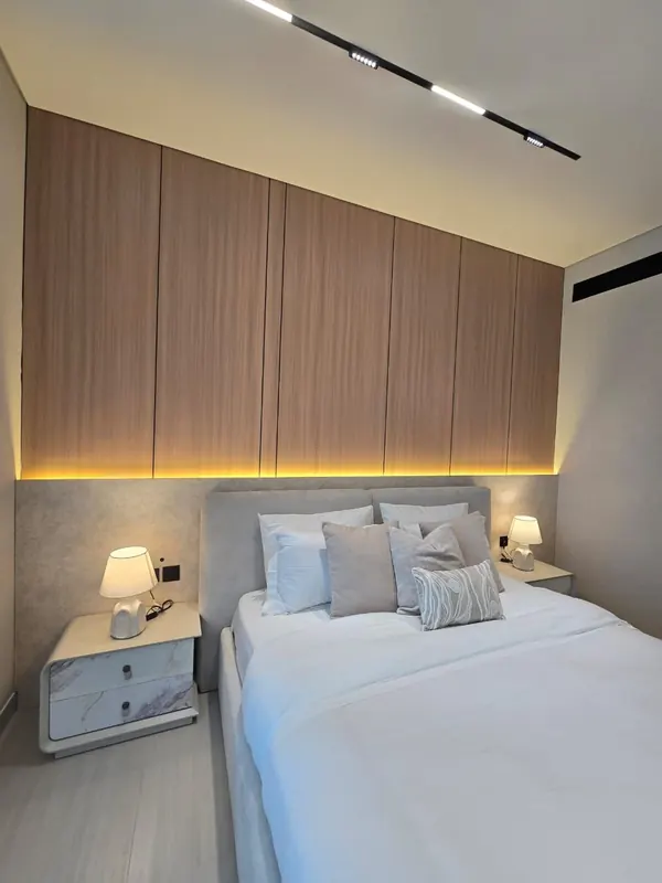 Bedroom — furnished by Nuwah Interiors