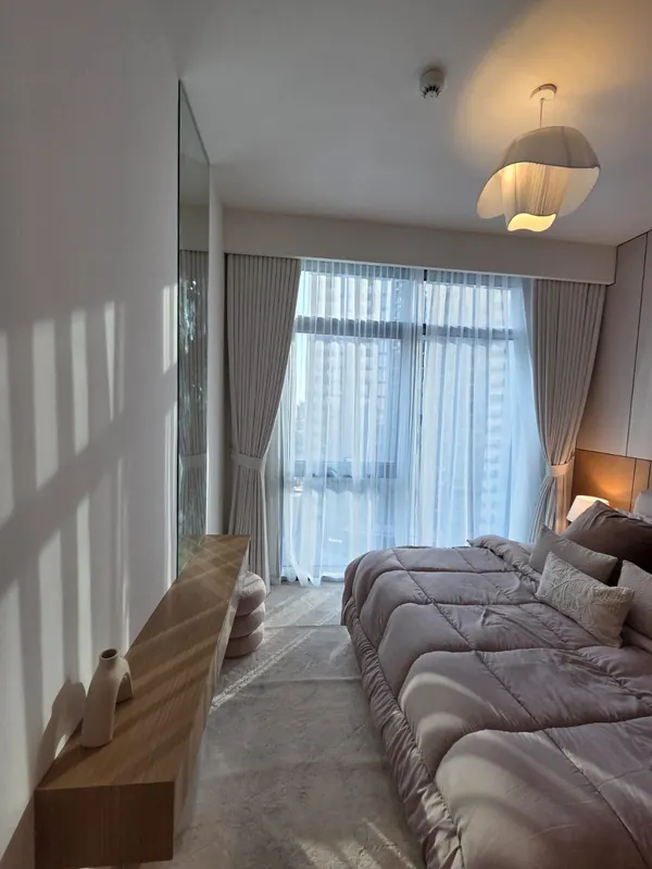 Bedroom — furnished by Nuwah Interiors