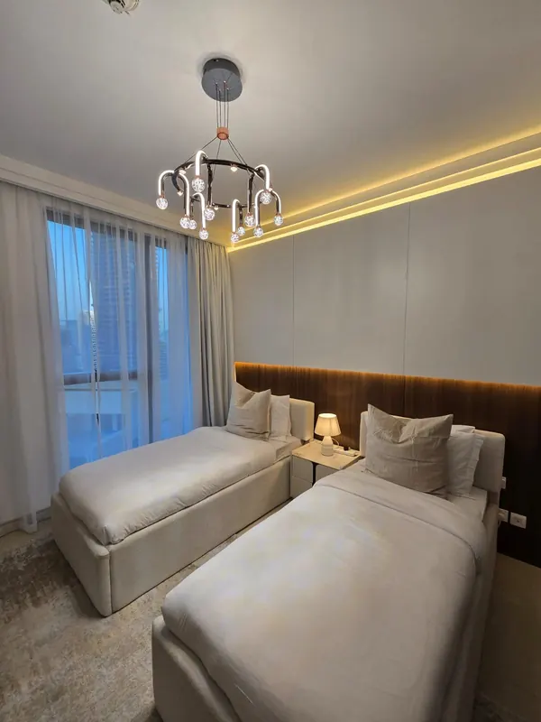 Bedroom — furnished by Nuwah Interiors